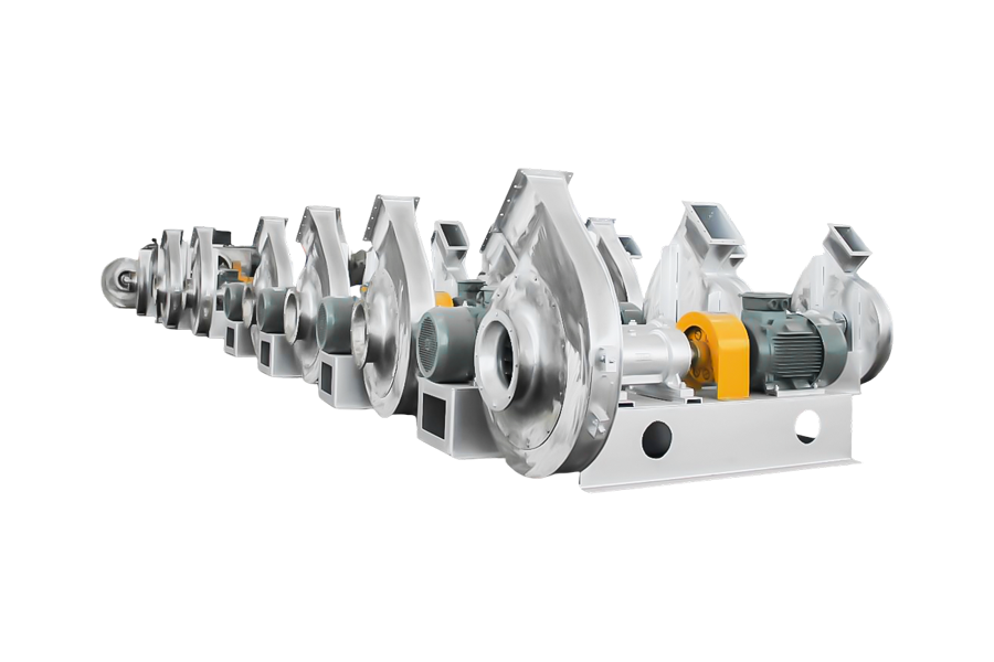 صنعت سرامیک - فن اگزوز دود با دمای بالا کوره